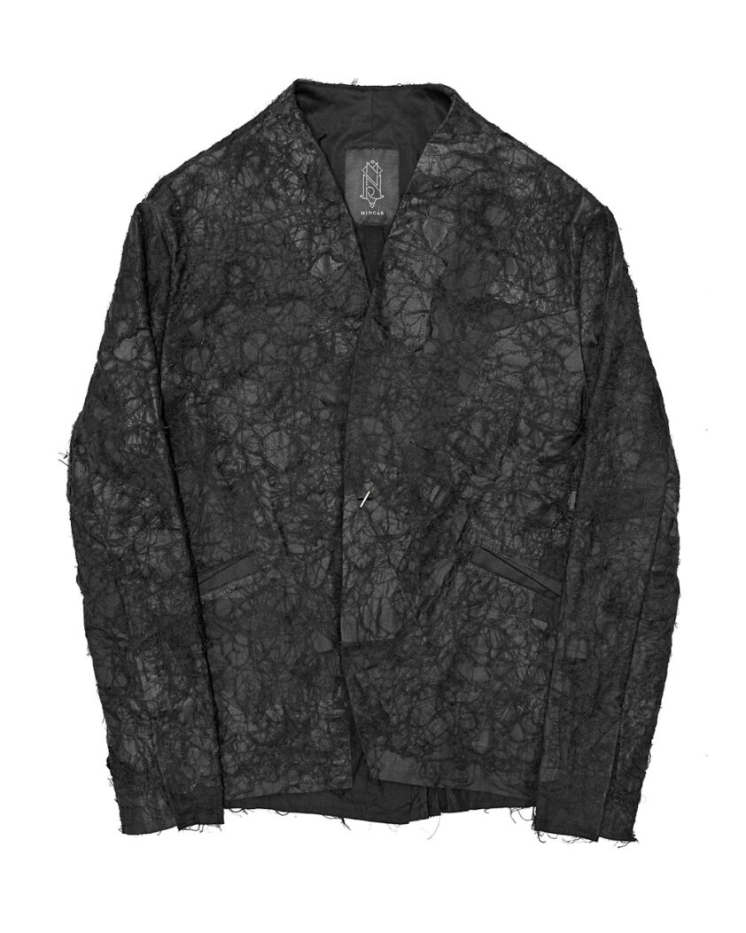 BORO FIBER BOND PATCHWORK BLAZER