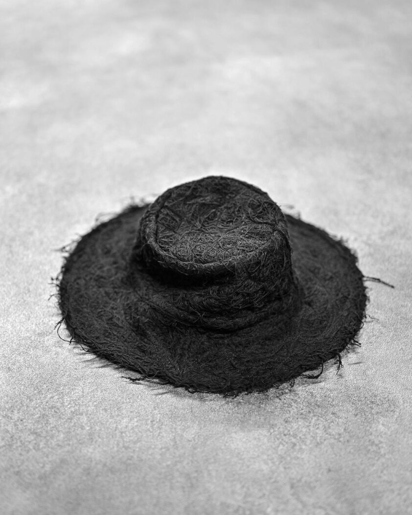Black Fiber Bond Bucket Hat
