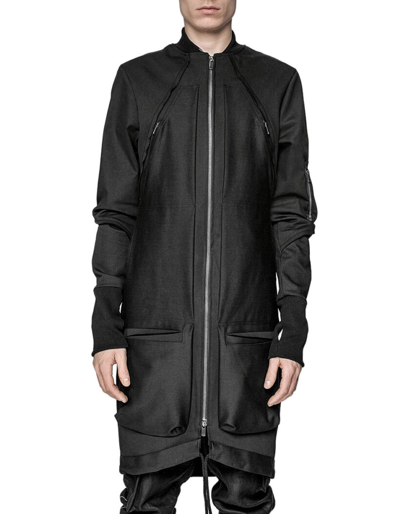 Utility Cargo Bomber Jacket