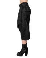 Cargo Volume Linen Shorts