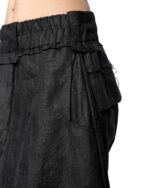 Cargo Volume Linen Shorts