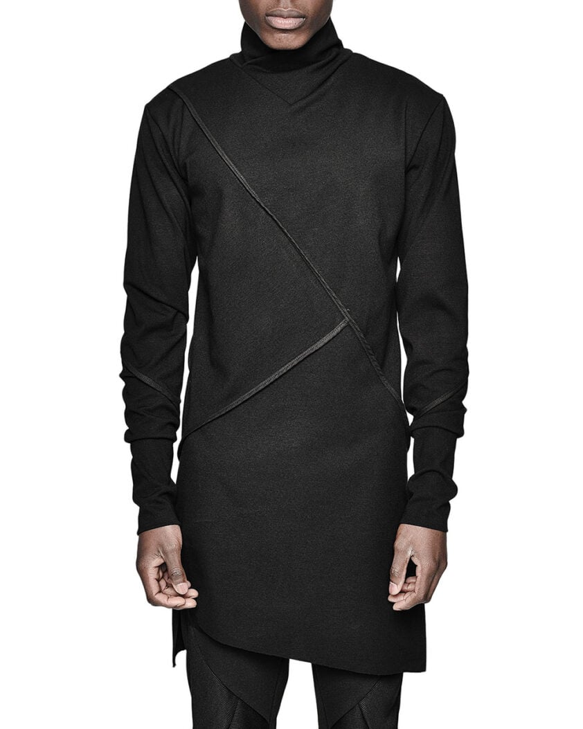 Deconstruct Turtleneck Panel Top