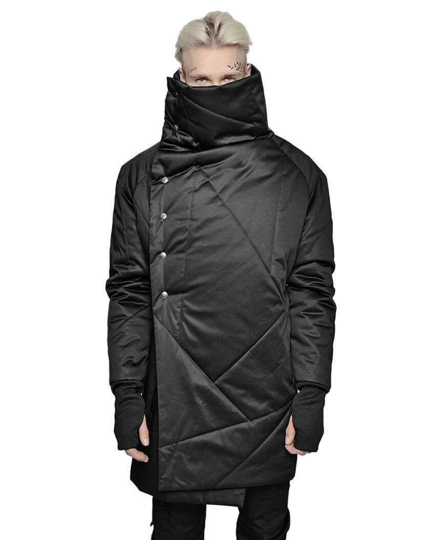 Quilted Winter High Neck Coat