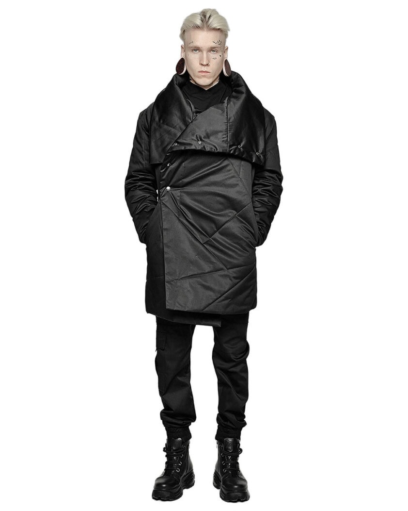 Quilted Winter High Neck Coat