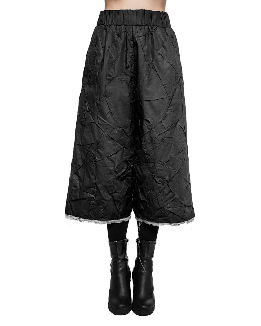 Crushed Tech Layer Crop Pants