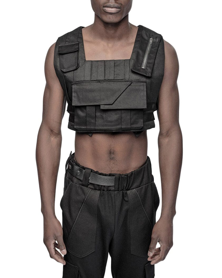 Linear Crushed Technique Utility Vest