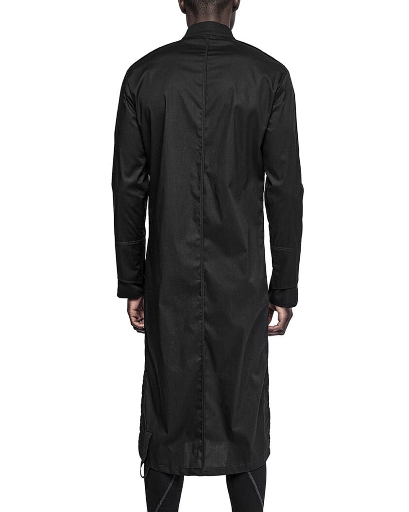 Linear Elongated Double Cuff Shirt