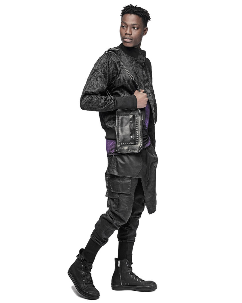 Quantum Fiber Bond Linear Bomber Jacket
