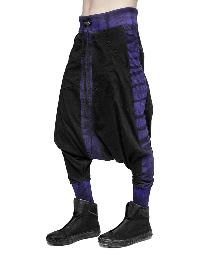 Wave Violet Jersey Dropcrotch Pants