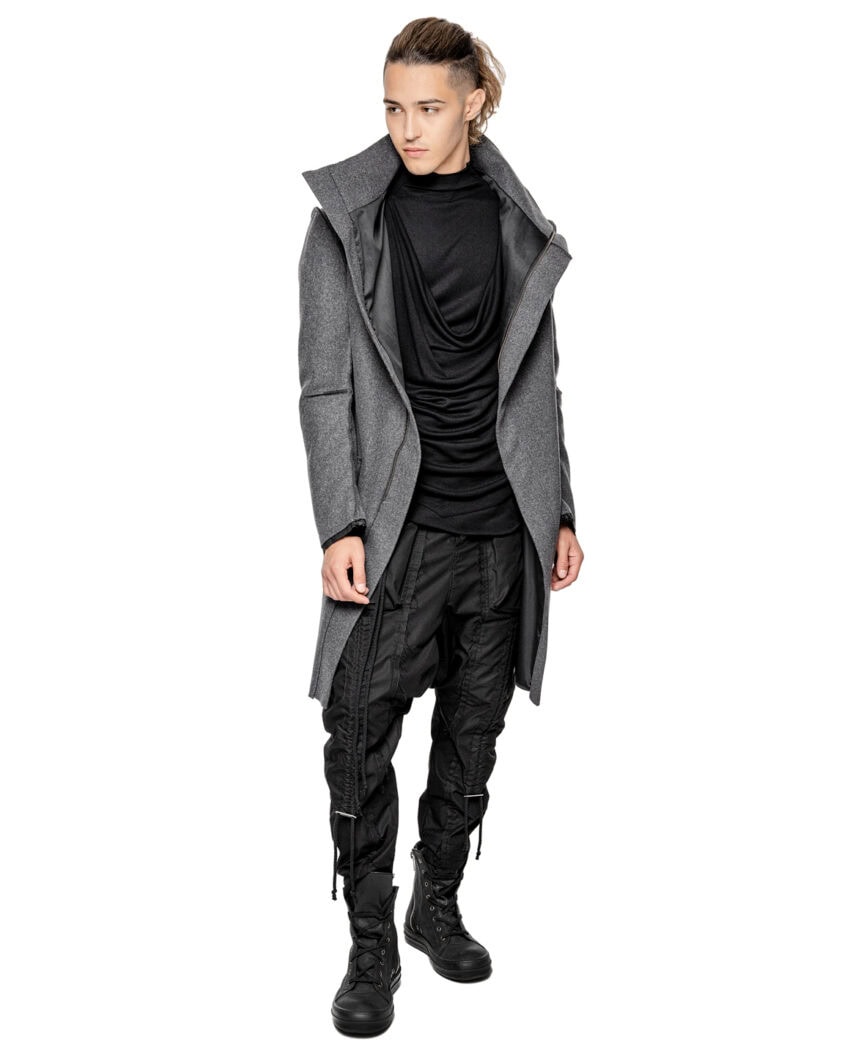 Drape Layers Seamless Collar Top