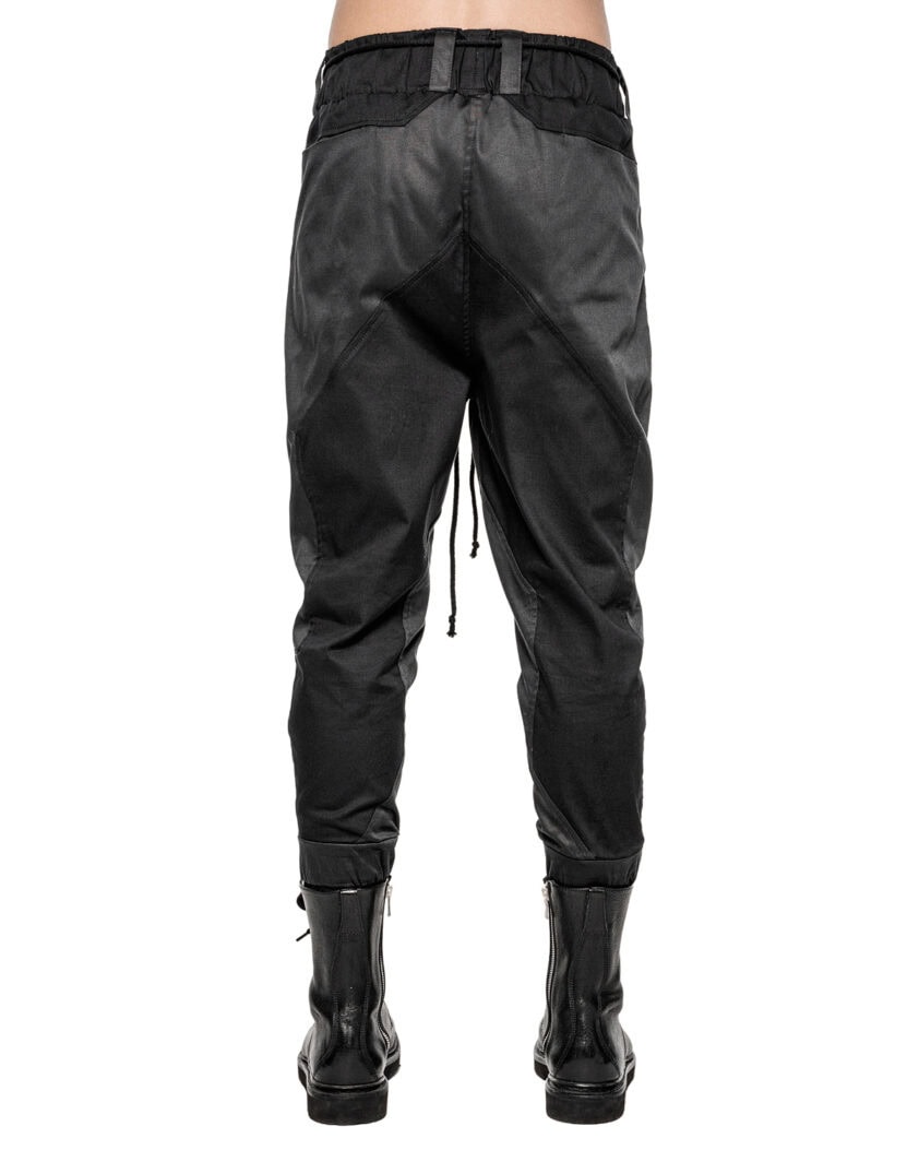 Linear Biker Deconstruct Trousers