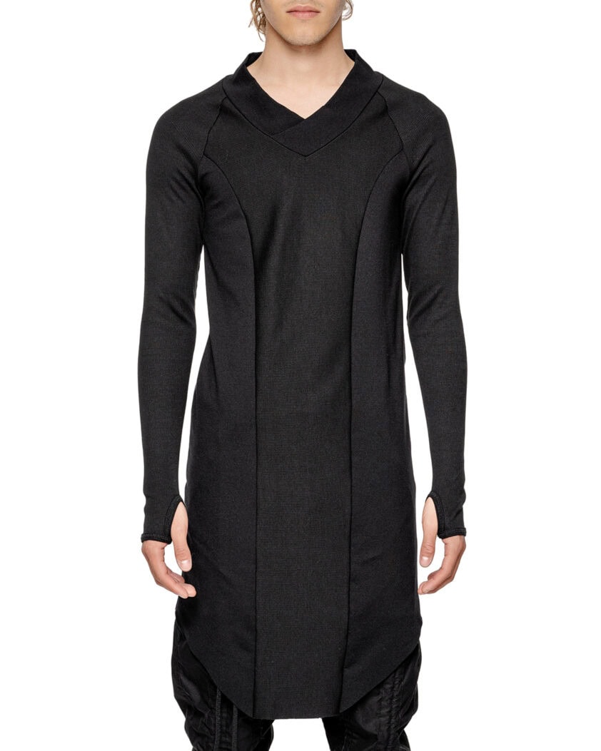 Velocity Elongated Long Sleeve Top