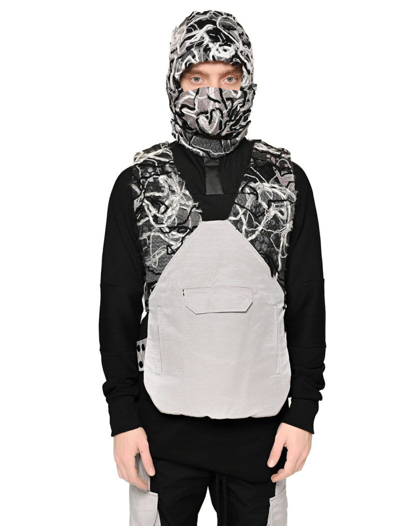 Aspect Fiber Patchwork Head Mask