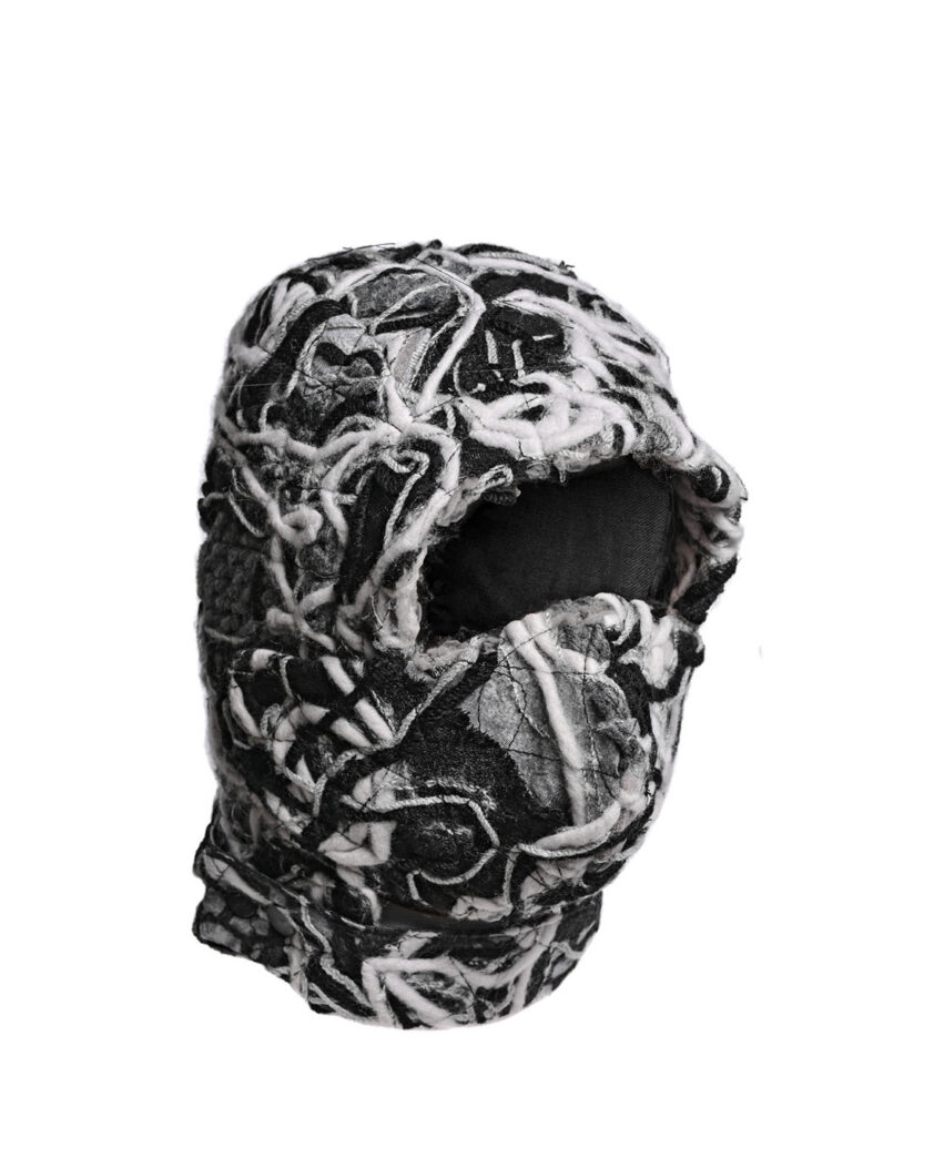 Aspect Fiber Patchwork Head Mask