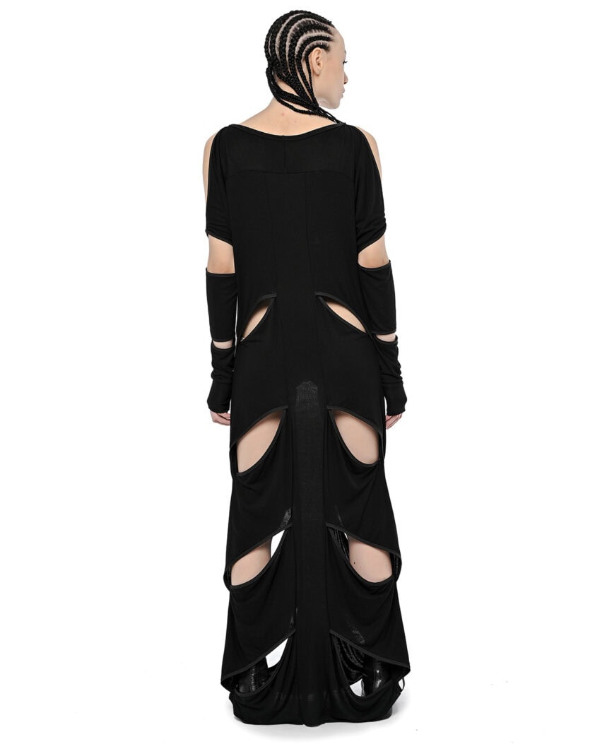 Elongated Division Cut Dress