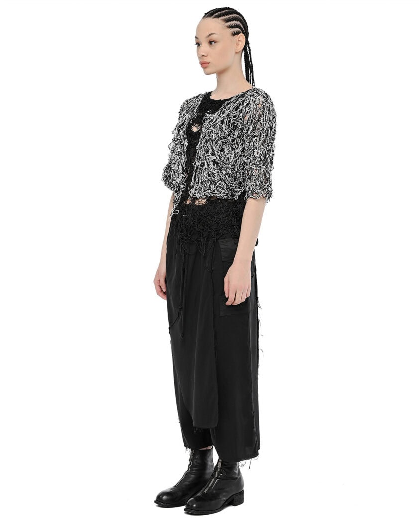 Web Fiber Bond Crop Jacket