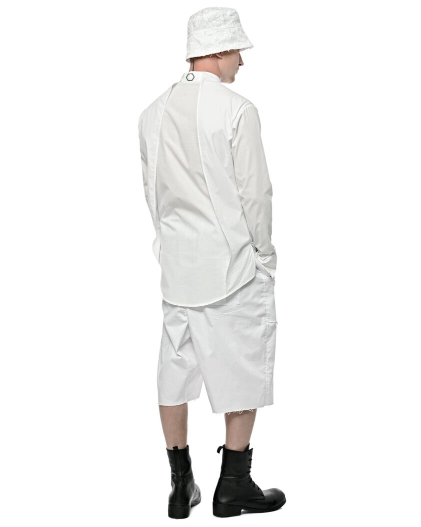 Trigon Layered White Shirt