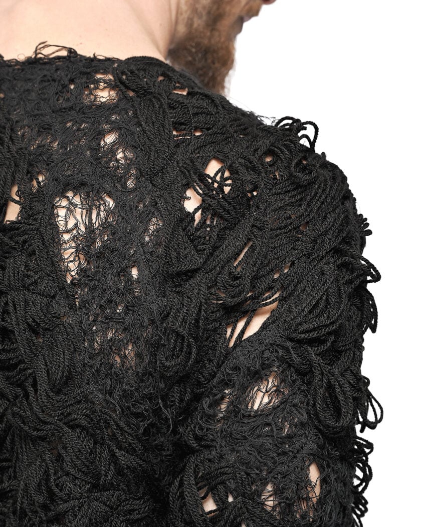 FIBER BOND DIAGON BLEND SWEATER