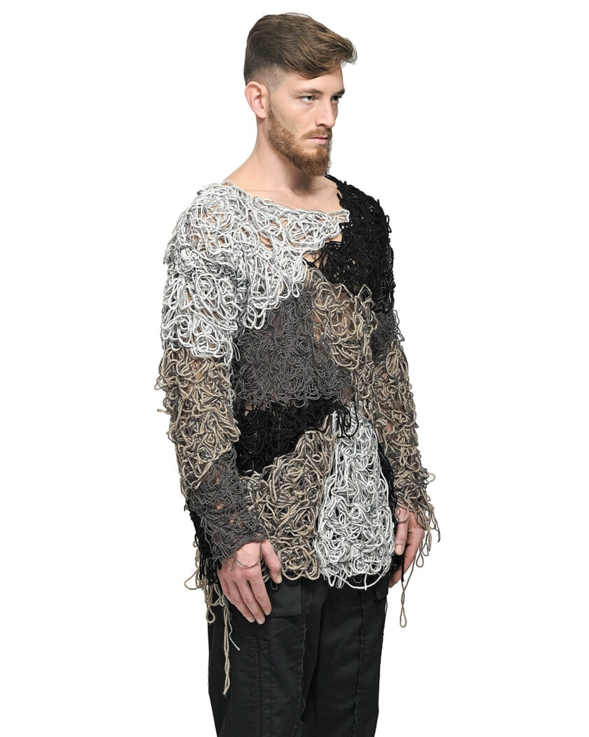 Fiber Bond Artwork Segment Sweater