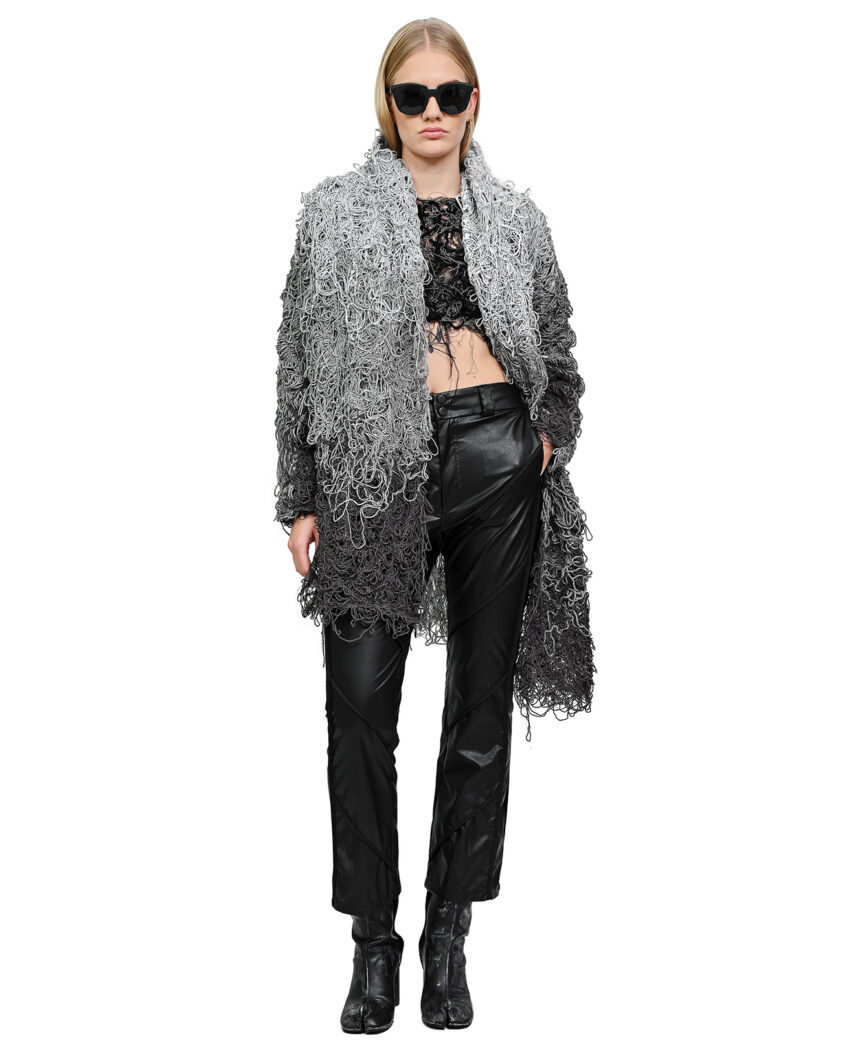 Fiber Bond Progress Grey Cardigan