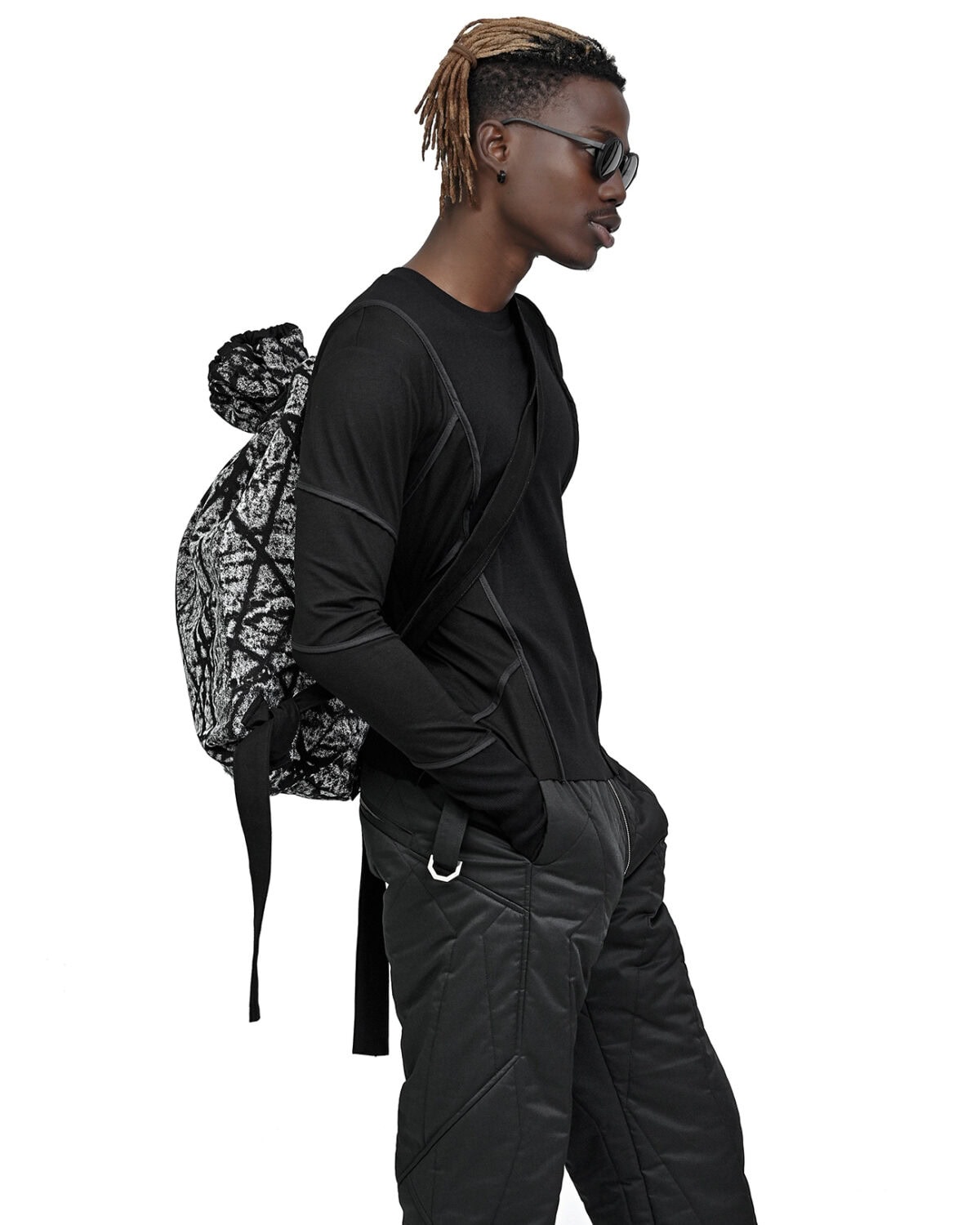 Tachyon Quilt Contrast Kutch Bag