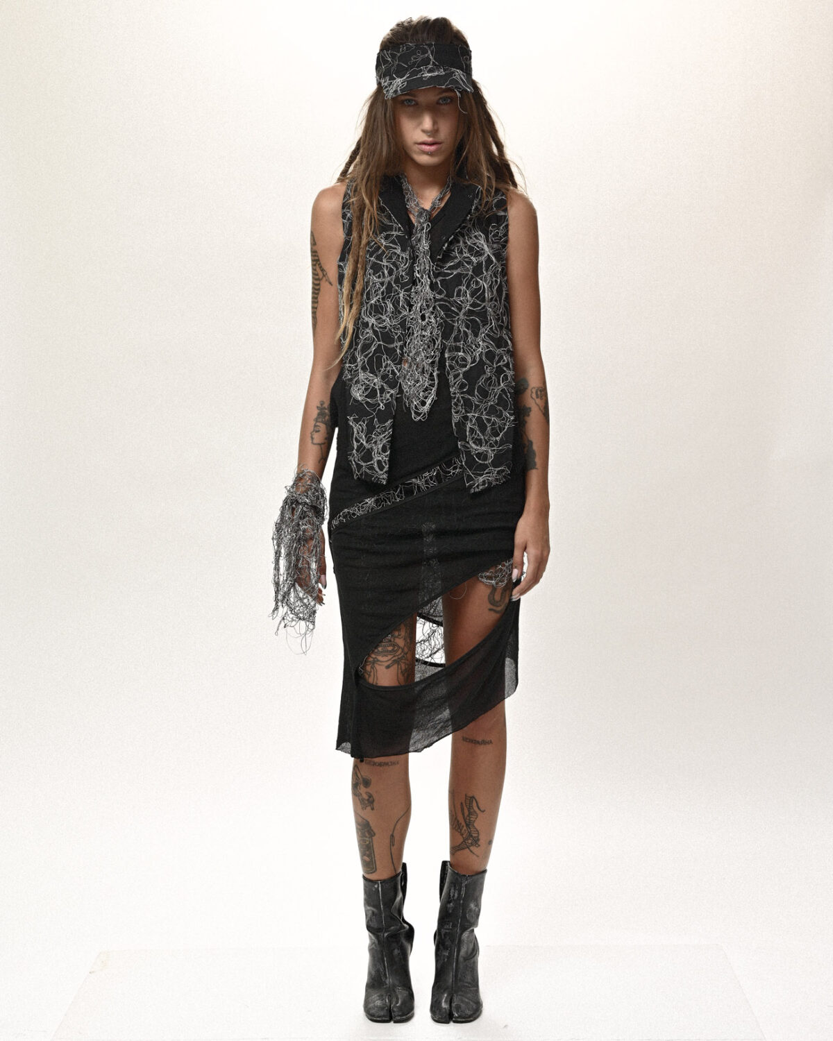 Division Layers Cut Dress