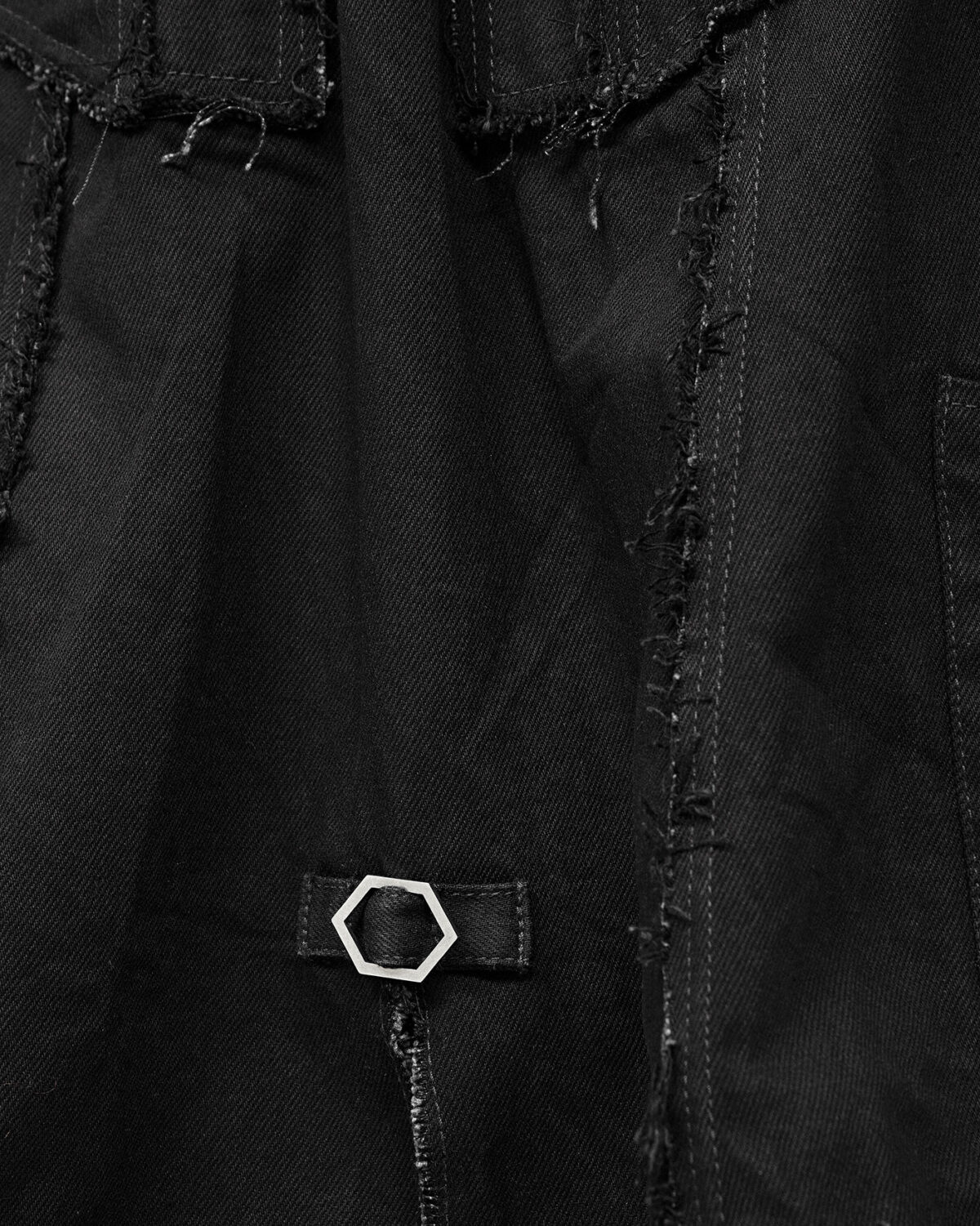 Cargo Volume Transform Denim Skirt