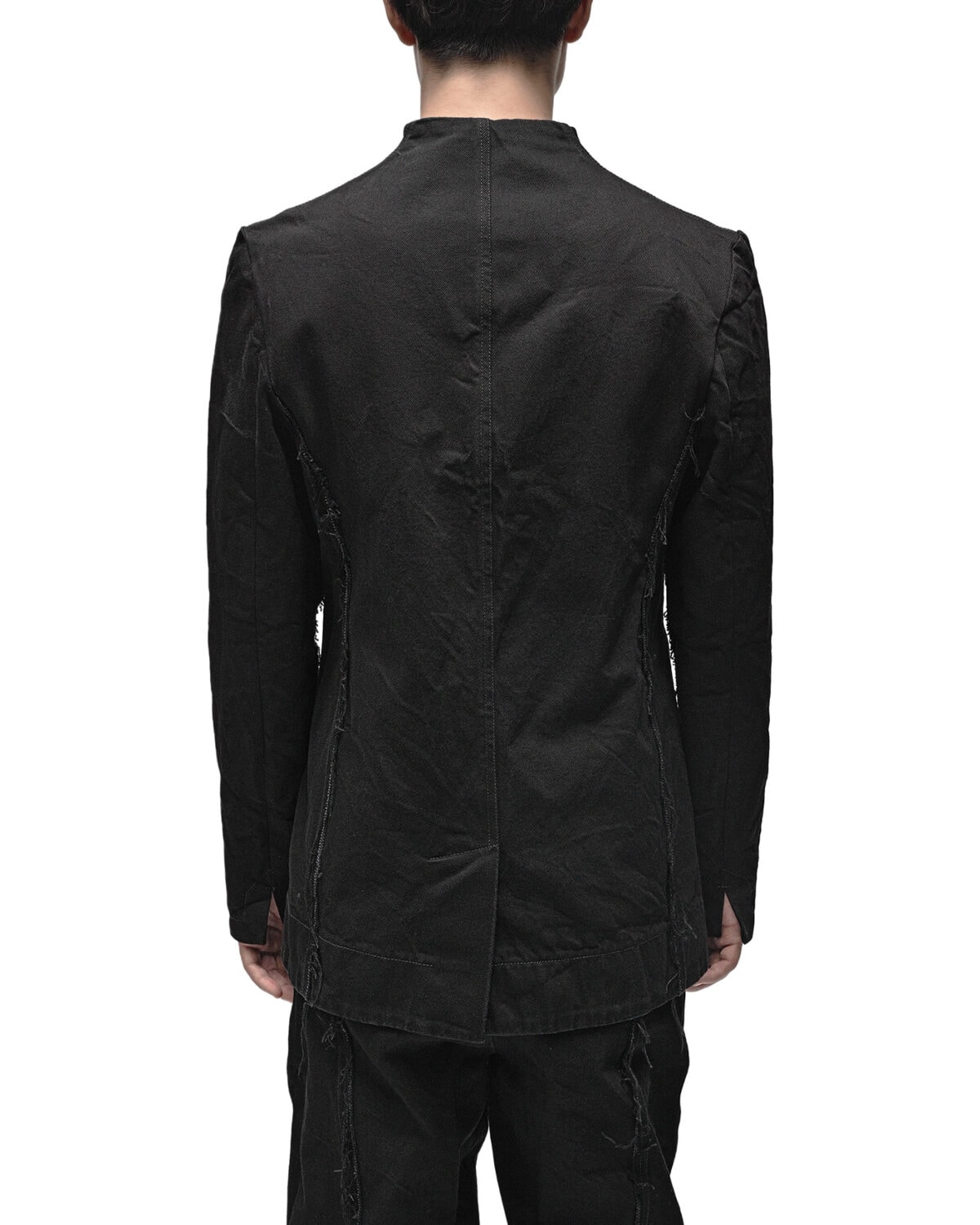 Denim Hexa Washed Blazer