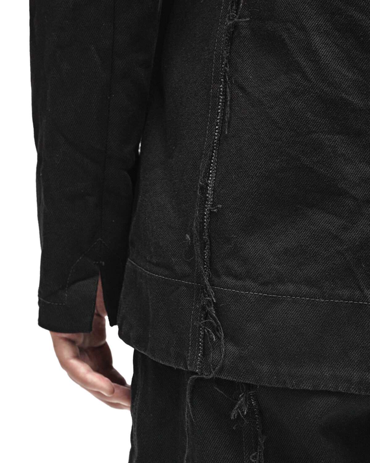 Denim Hexa Washed Blazer