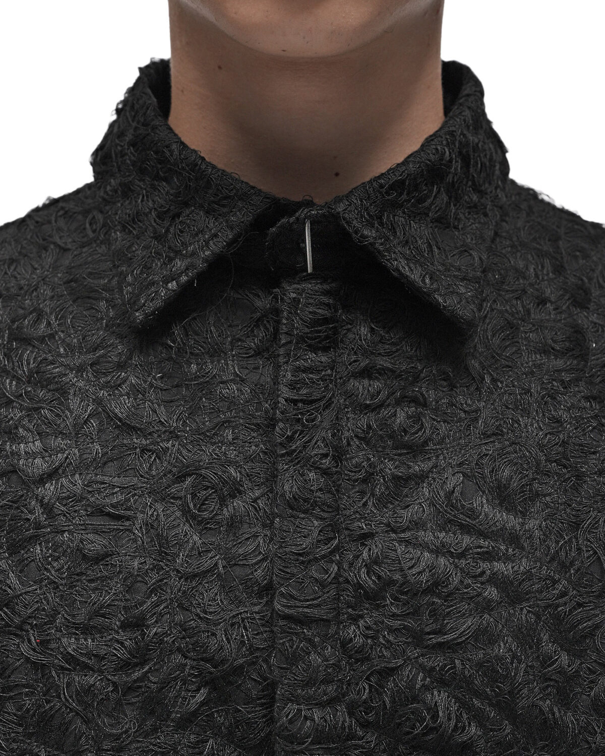 Fiber Bond Ashes Collar Overshirt