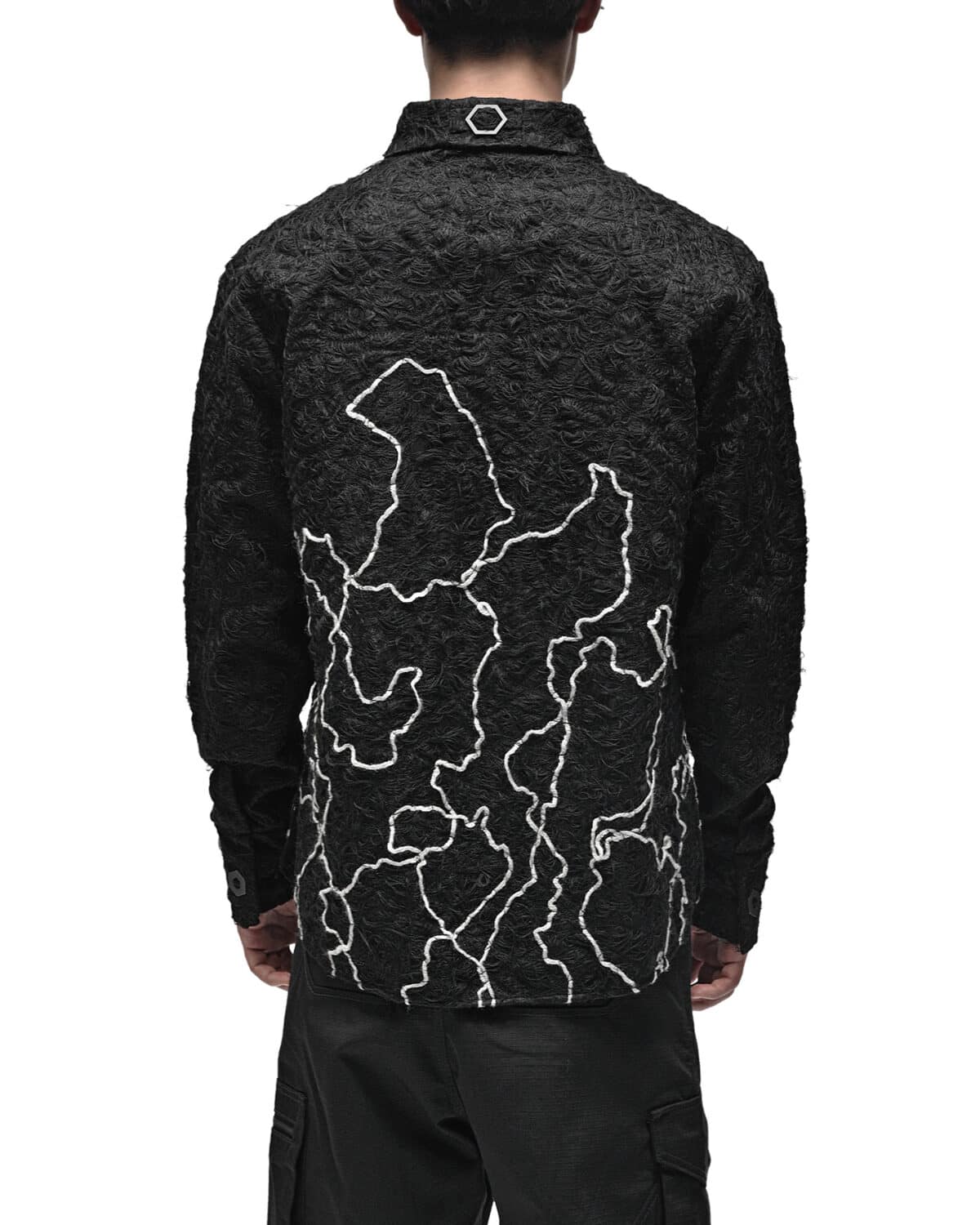 Fiber Bond Ashes Collar Overshirt