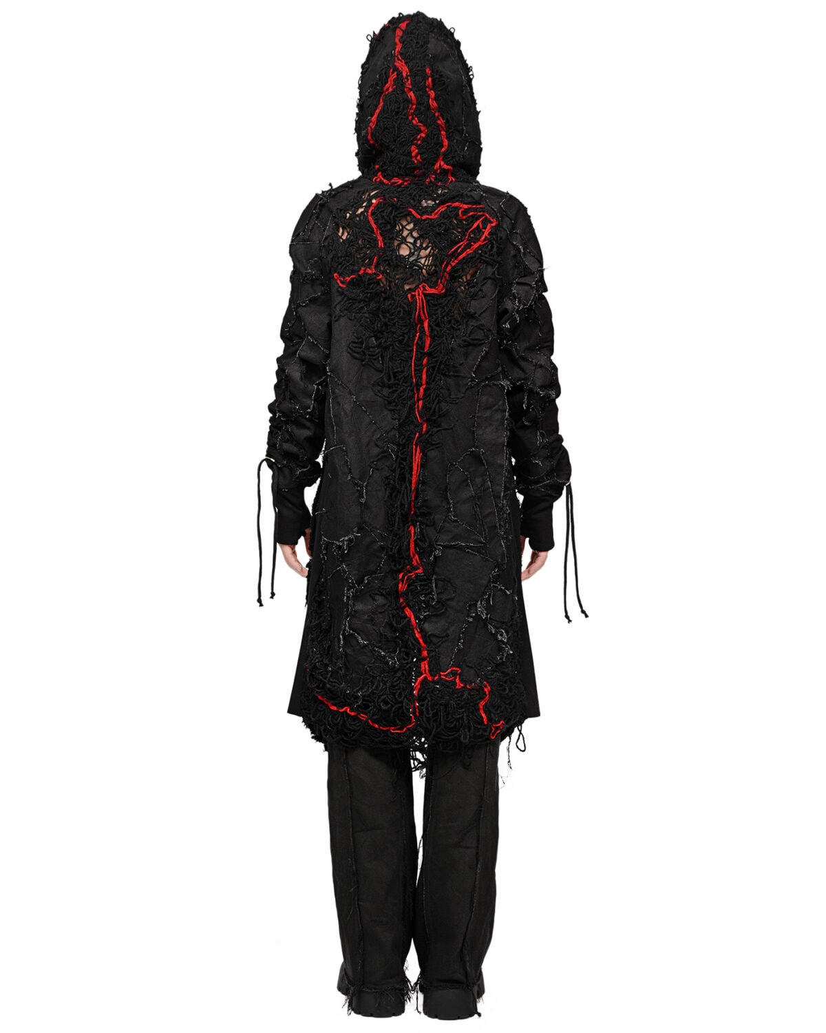 Fiber Bond Lava Patch Hooded Cardigan