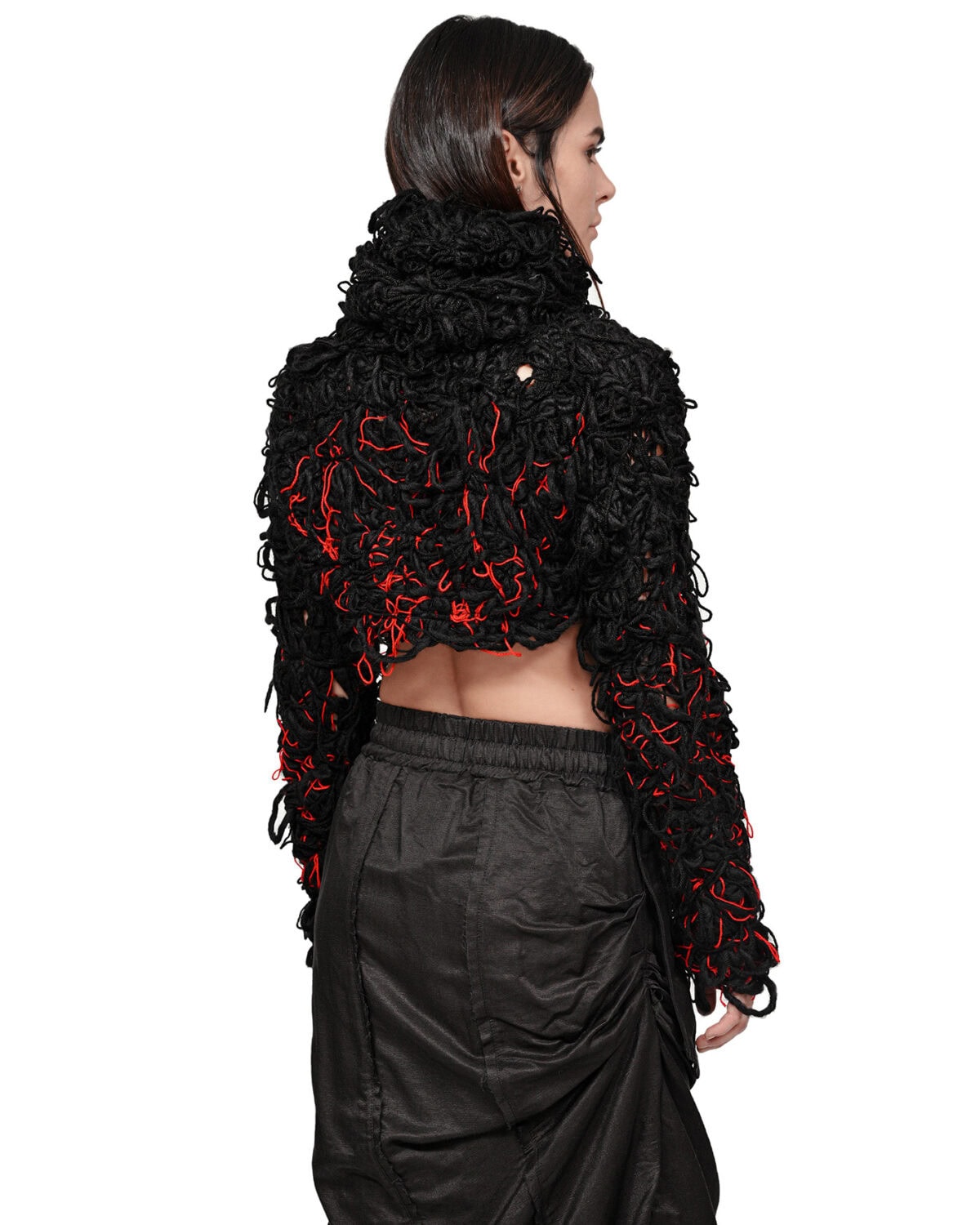 Fiber Bond Pyro High Collar Sweater