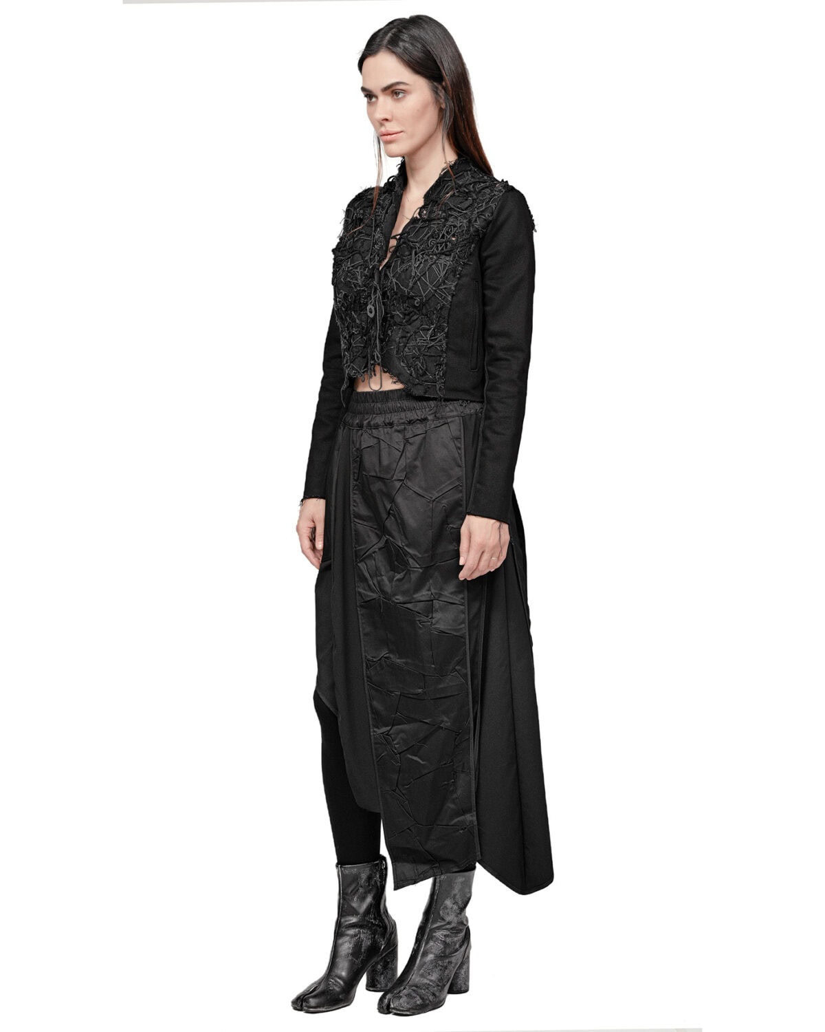 Grand Fiber Patch Denim Blazer