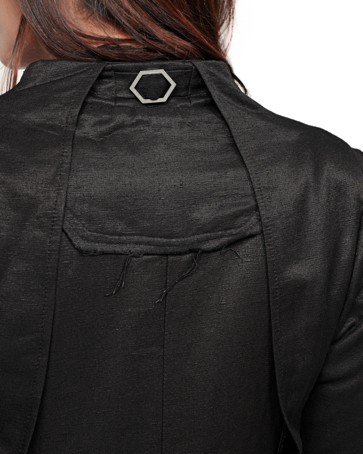 Hexa Silk Shantung Dress Shirt