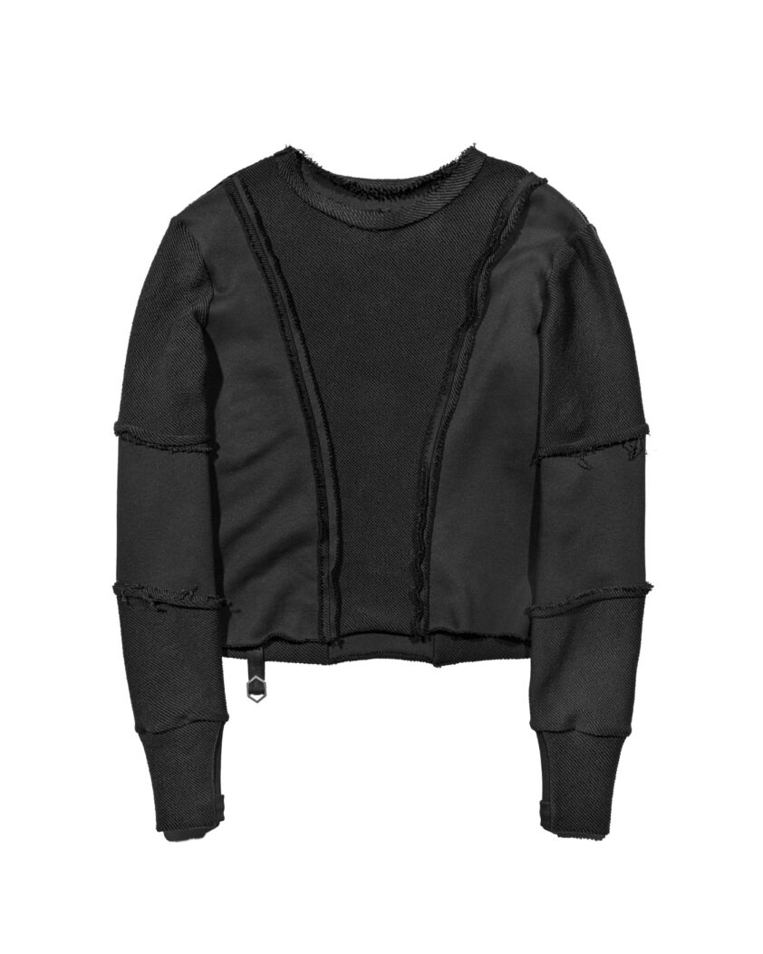 Construct Reverse Knit Sweater