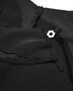 Reverse Edge Hood Buckle Cardigan