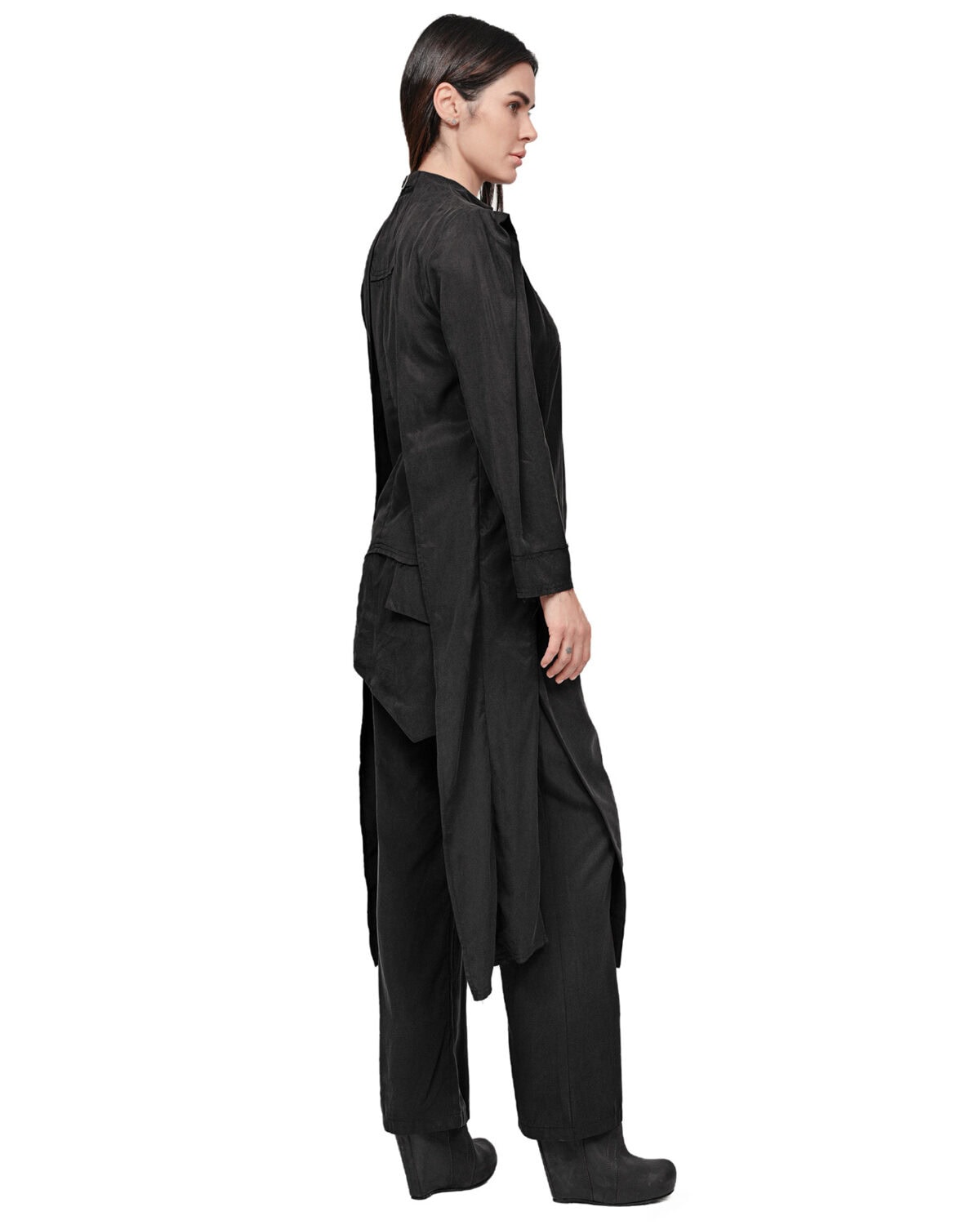 Soft Drape Hexa Shirt Jacket