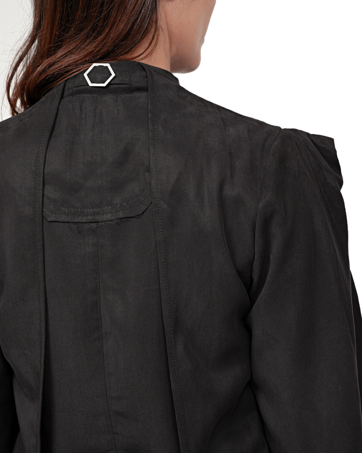 Soft Drape Hexa Shirt Jacket