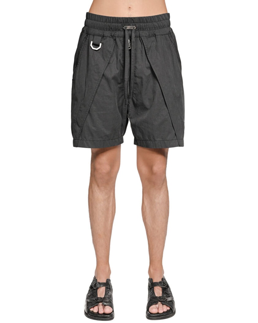 Dense Segment Drawstring Shorts