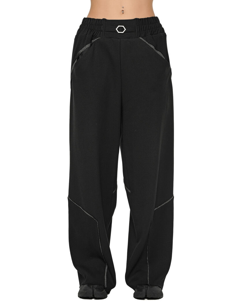 Cluster Panel Flare Pants