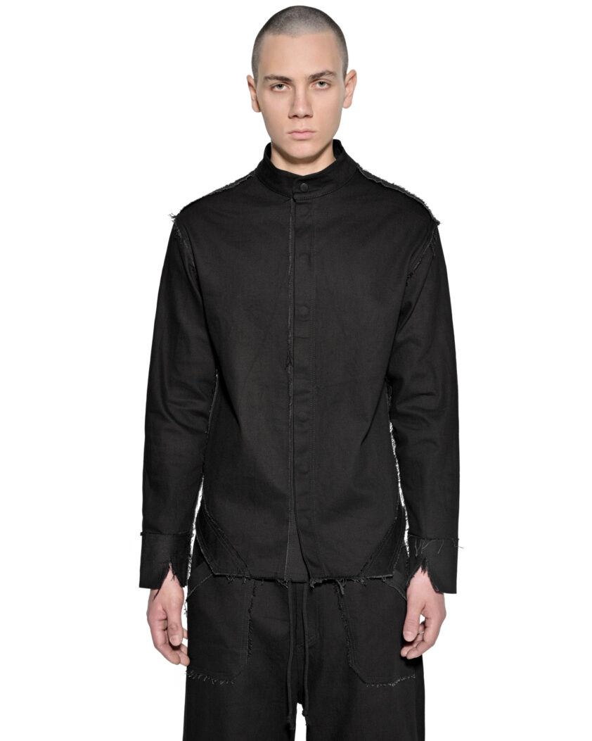 Fracture Deconstruct Denim Shirt
